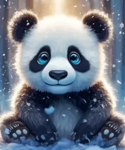 Aesthetic Cute Panda Art Diamond Painting