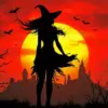 Aesthetic Silhouette Fantasy Art Diamond Painting