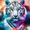 Aesthetic Space Tiger Art Diamond Painting