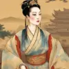 Ancient Chinese Girl Diamond Painting
