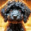 Black Cavoodle Diamond Painting
