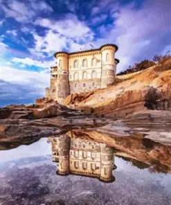 Boccale Castle Italy Diamond Painting