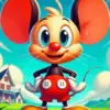 Cartoon Mouse Diamond Painting