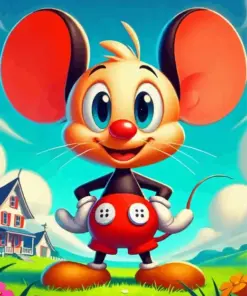 Cartoon Mouse Diamond Painting