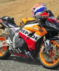 Cbr 1000rr Repsol 2007 Diamond Painting