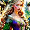 Celtic Princess Art Diamond Painting