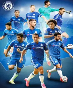 Chelsea Fc Players Diamond Painting