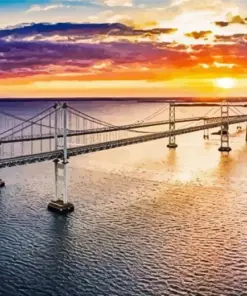Chesapeake Bay Bridge Diamond Painting