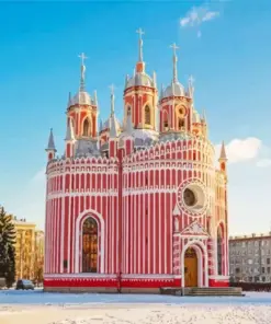 Chesme Church Russia Diamond Painting