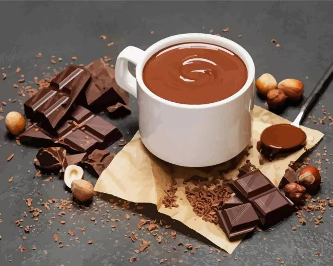 chocolate drink Diamond Dotz Chocolate Drink Diamond Painting