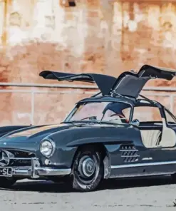 Classic Black Mercedes Diamond Painting