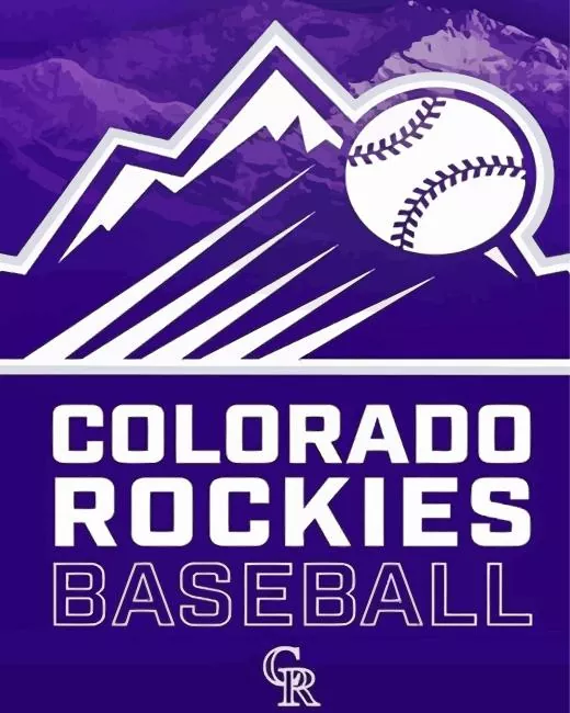 colorado rockies emblem Diamond Paintings Colorado Rockies Emblem Diamond Painting