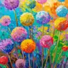 Colorful Dandelions Art Diamond Painting