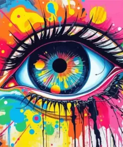 Colorful Eye Diamond Painting