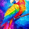 Colorful Macaw Art Diamond Painting