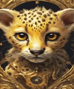 Cool Cheetah Art Diamond Painting