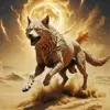 Cool Sand Wolf Art Diamond Painting