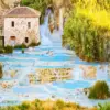 Cool Saturnia Hot Springs Art Diamond Painting