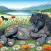Cool Shetland Pony Diamond Painting