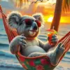 Cool Silly Koala Diamond Painting