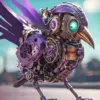 Cool Steampunk Bird Diamond Painting