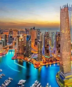 Dubai United Arab Emirates Diamond Painting