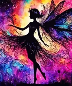 Fairy Silhouette Art Diamond Painting