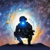 Galaxy Soldier Silhouette Diamond Painting