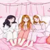 Girls Night Art Diamond Painting