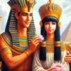 Giza Couple Art Diamond Painting
