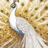 Gold Peacock Art Diamond Painting