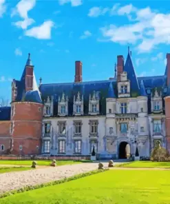 Maintenon Castle France Diamond Painting