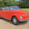 Orange Convertible Beetle Diamond Painting