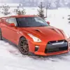 Orange Nissan Gtr Diamond Painting