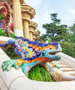 Park Guell Spain Diamond Painting
