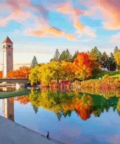 Riverfront Park Spokane Diamond Painting