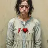 Sad Broken Heart Diamond Painting