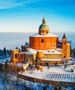 San Luca Church Bologna Art Diamond Painting