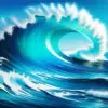 Sea Waves Art Diamond Painting