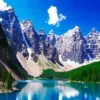 Sierra Nevada Mountains Lake Tahoe Diamond Painting
