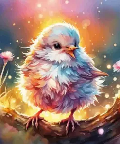 Singing Bird Art Diamond Painting