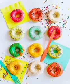 Sweet Colorful Doughnuts Diamond Painting
