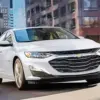 White Chevrolet Malibu Diamond Painting