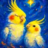 Birds In Love Diamond Painting