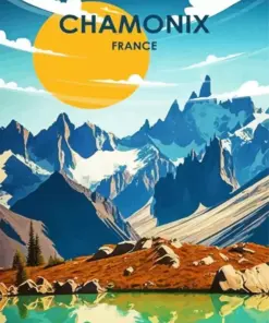 Chamonix France Diamond Painting