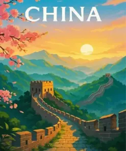 China Poster Diamond Painting