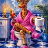 Classy Giraffe Diamond Painting