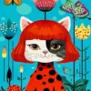 Cool Cat Diamond Painting