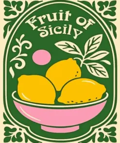 Fruit Of Sicily Diamond Painting