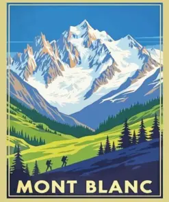 Mont Blanc Diamond Painting